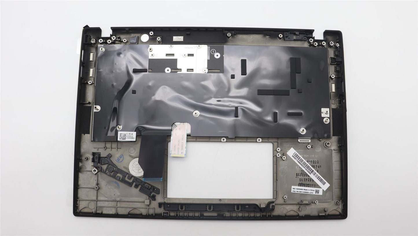 Lenovo ThinkPad X13 Gen 4 Keyboard Palmrest Top Cover Hebrew Black 5M11H89004