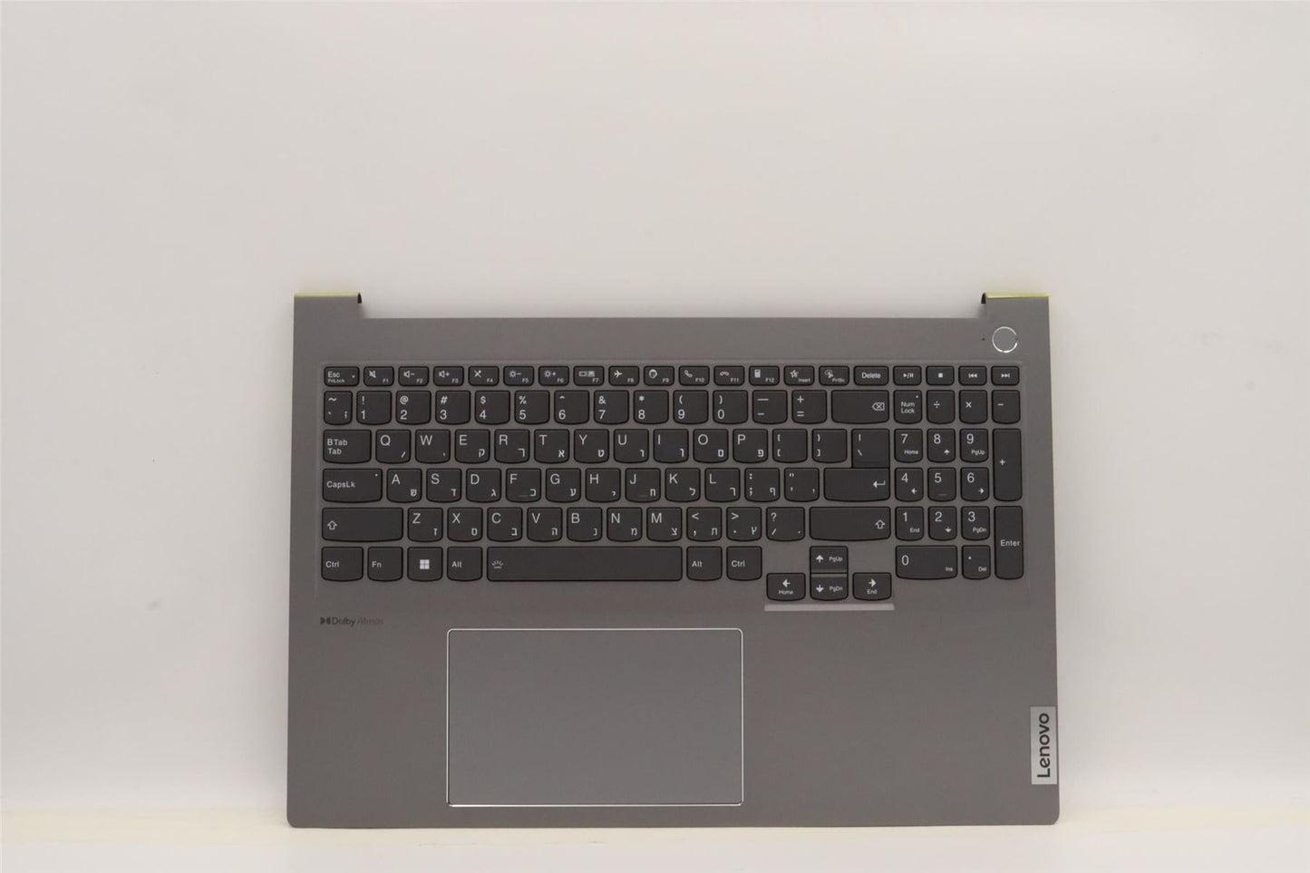 Lenovo ThinkBook 16 G4+ IAP Palmrest Cover Touchpad Keyboard Hebrew 5CB1H68159