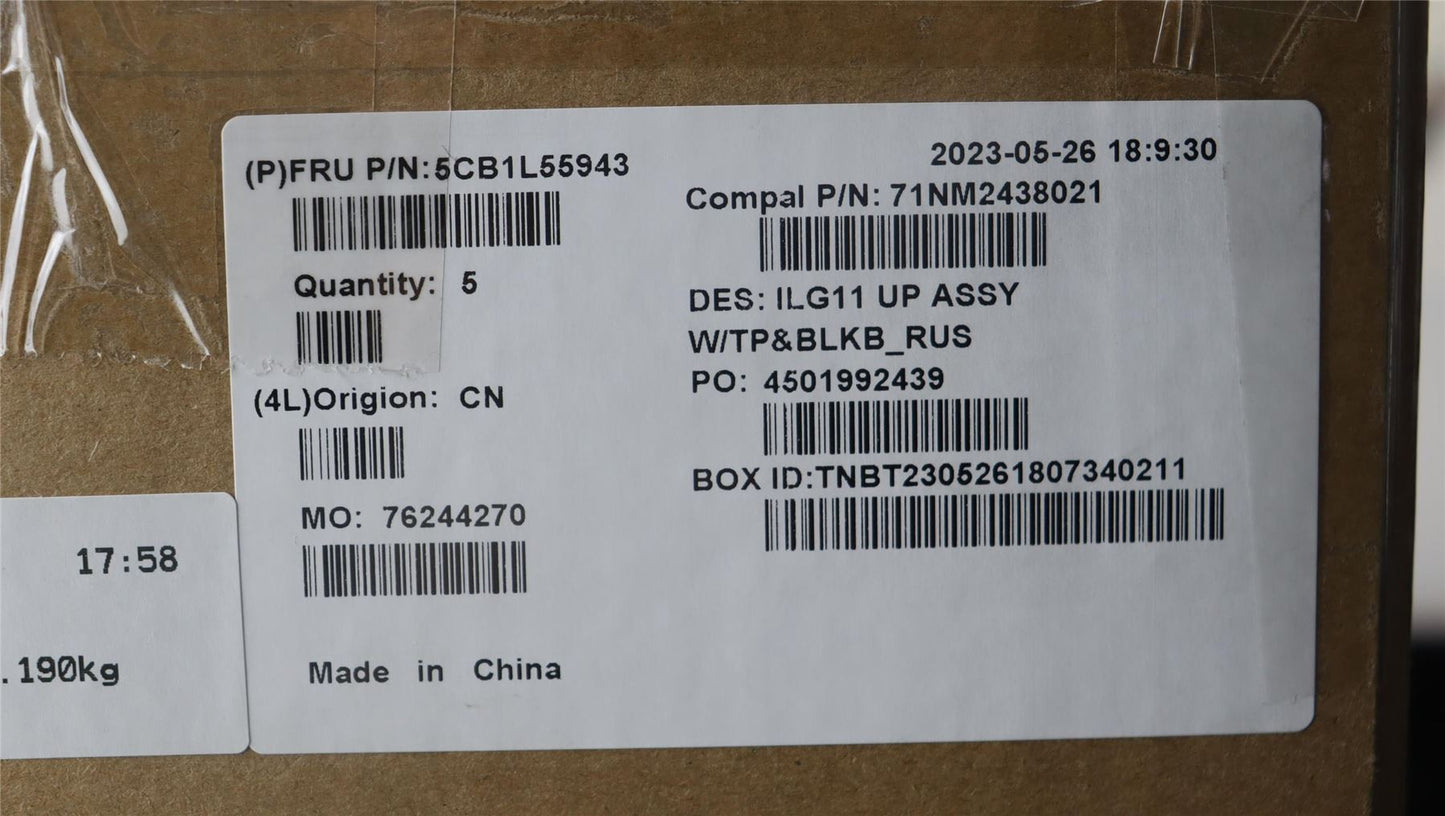 Lenovo LOQ 16IRH8 LOQ 16APH8 Palmrest Cover Touchpad Keyboard 5CB1L55943