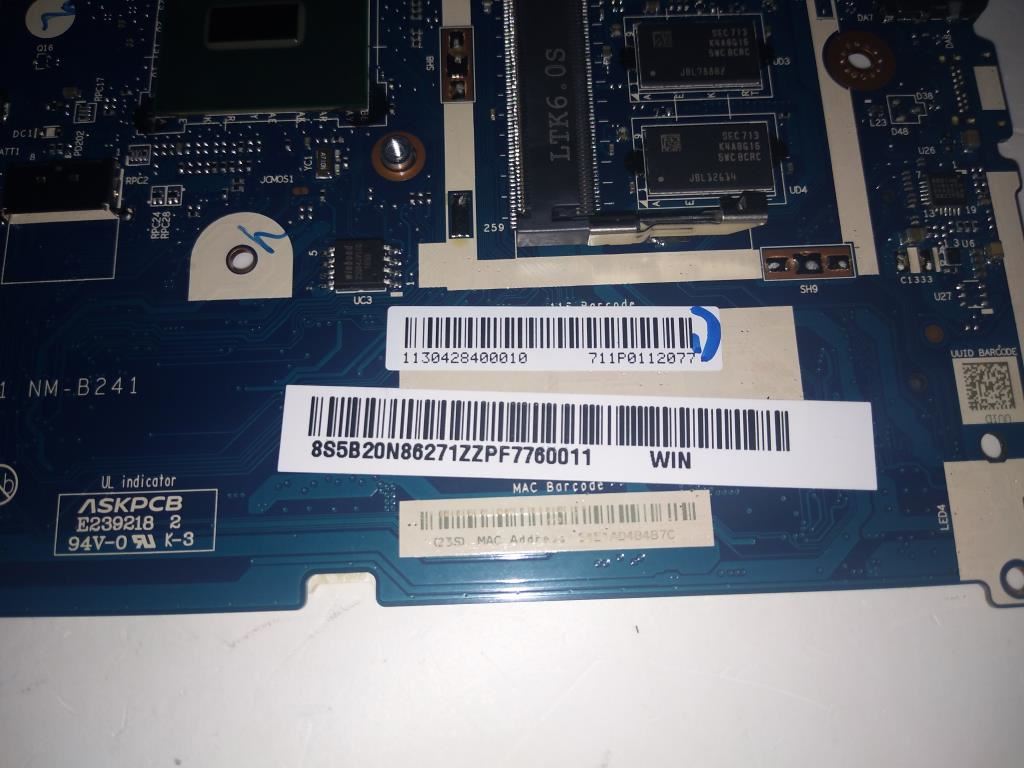 Lenovo 320 15IKB V320-17IKB Motherboard Mainboard 5B20N86271