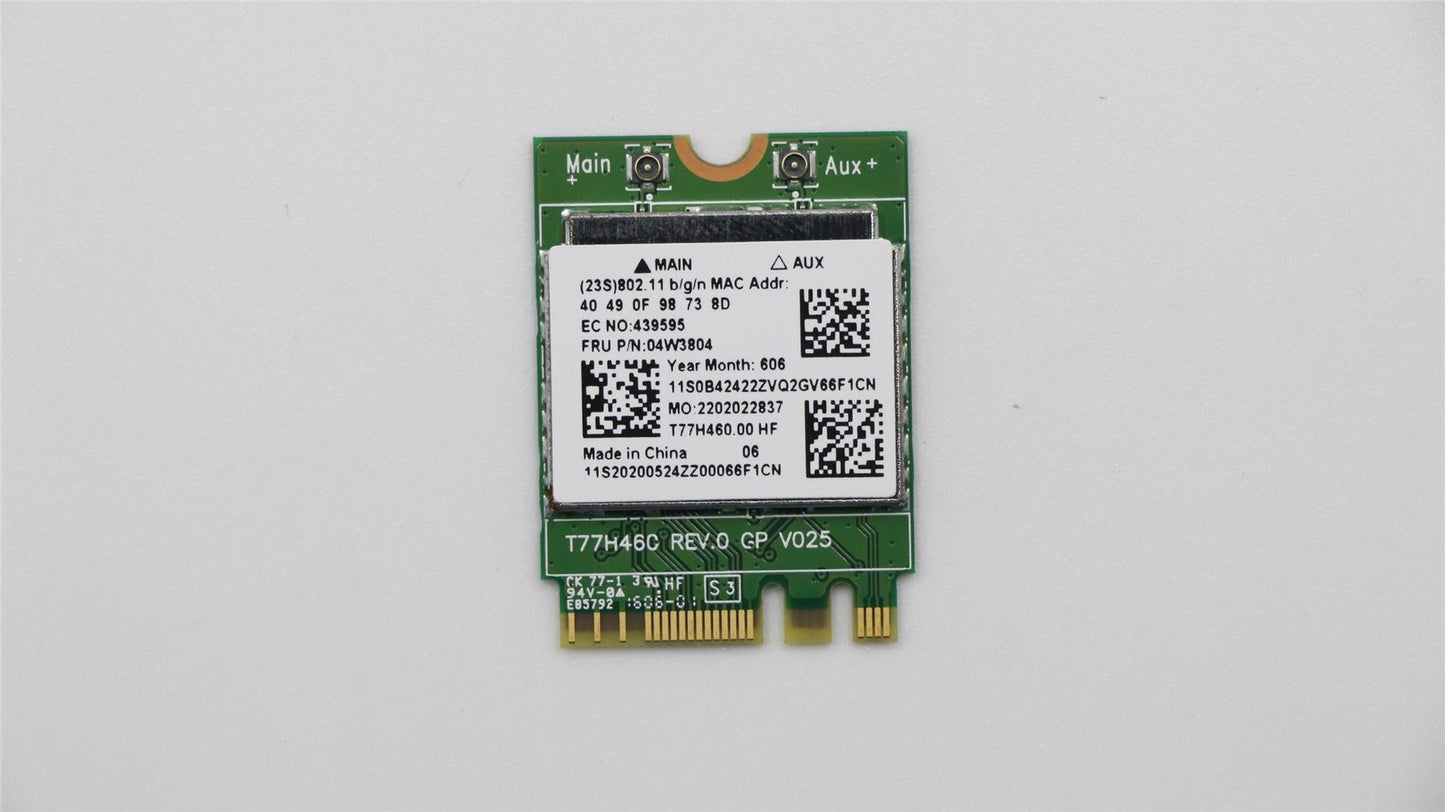 Lenovo 04W3804 Wireless Wireless,CMB,FXN,Whipple M.2