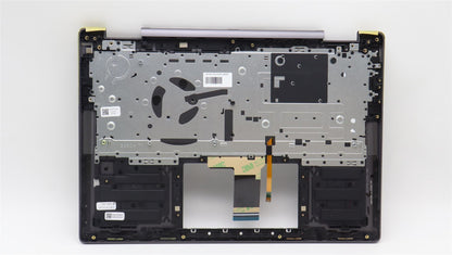 Lenovo Yoga 7 14ARP8 Keyboard Palmrest Top Cover Russian Storm Grey 5CB1L48261