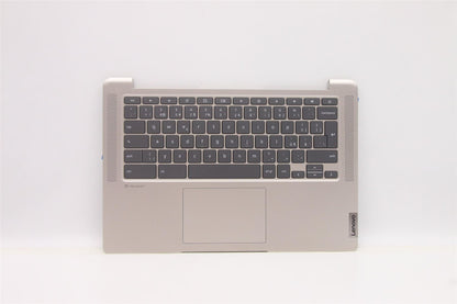 Lenovo IdeaPad 5 14ITL6 Palmrest Cover Touchpad Keyboard Sand Backlit 5CB1D33507