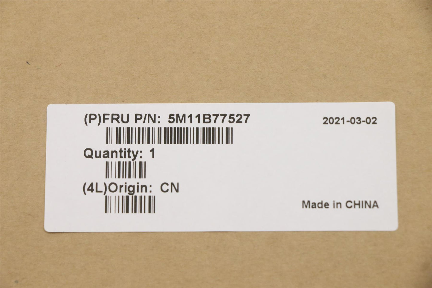 Lenovo MECH_ASM BL KB W C TXT ASM TC BK US 5M11B77527