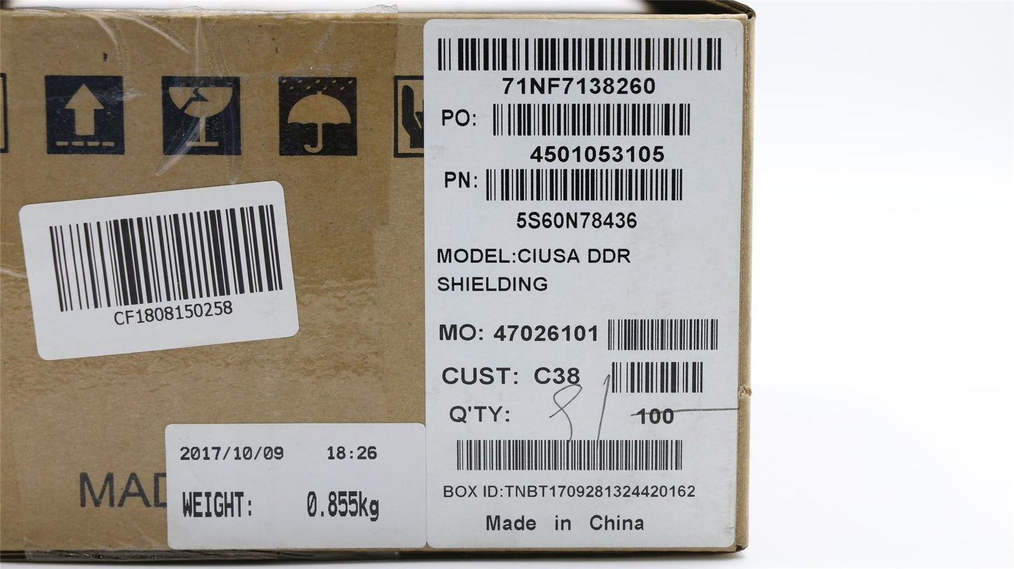 Lenovo SHIELD Dimm Emi Shielding C 80X2 5S60N78436