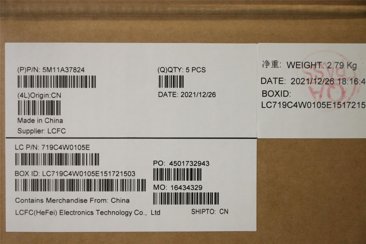 Lenovo ThinkPad T14s Gen 2 Keyboard Palmrest Top Cover Danish Grey 5M11A37824