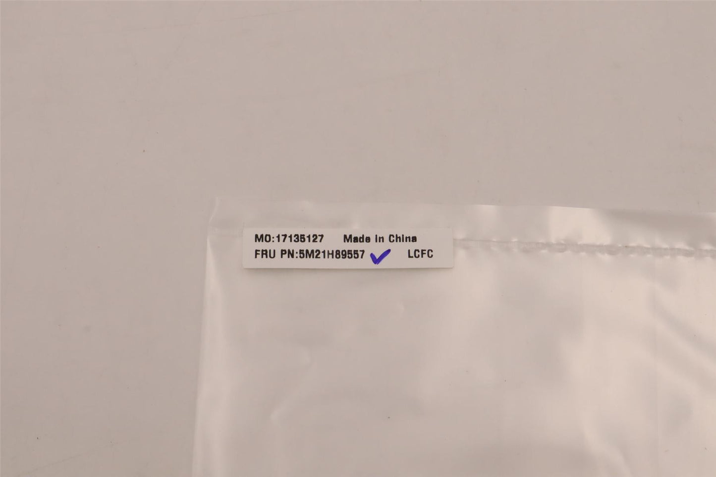 Lenovo MECHANICAL FRU MECH JX3C5_MB_AL_FOIL_BOT 5M21H89557