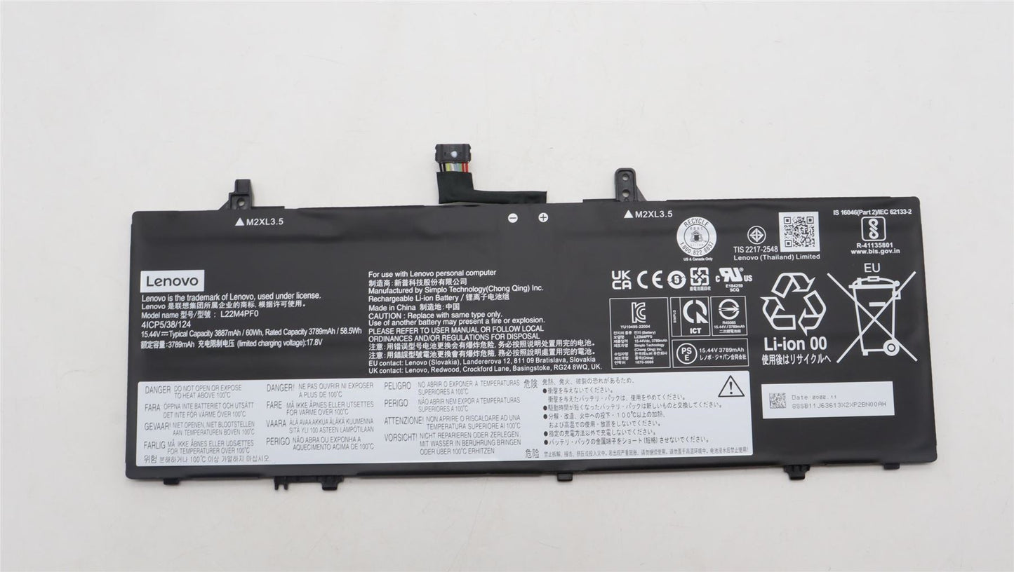 Lenovo Yoga 6 14IRP8 6 14IRH8 6 14IAP8 6 14APU8 7 14IRP8 Battery 5B11N45326