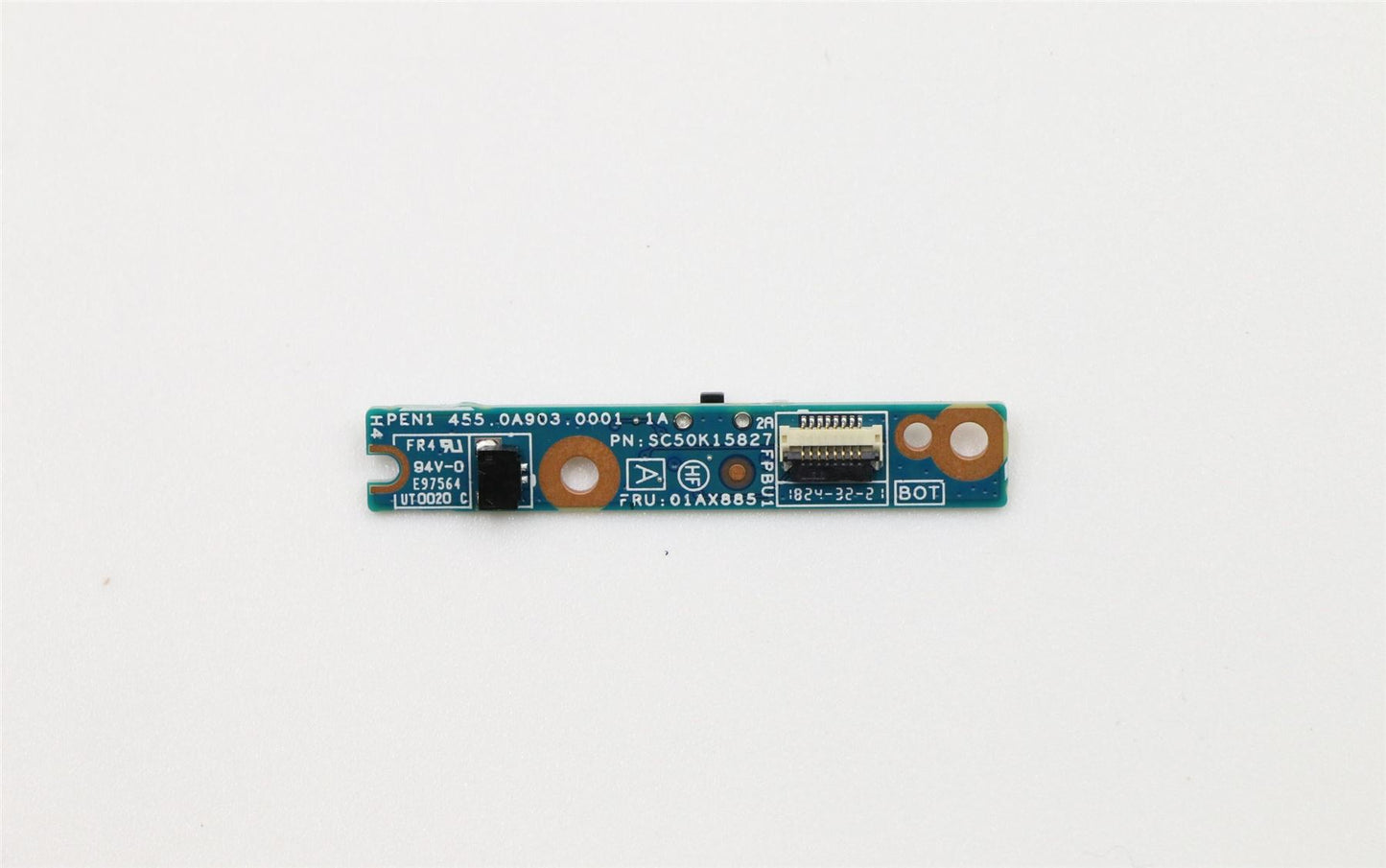 Lenovo Yoga X1 2nd Power Button Board 01AX885