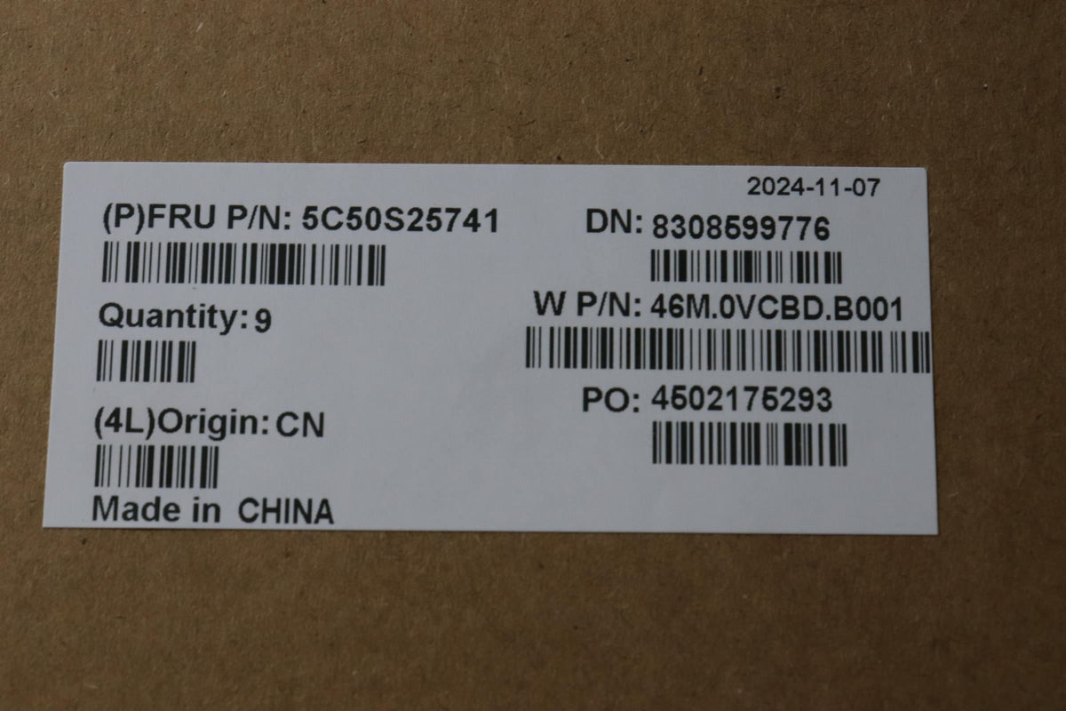 Lenovo CARDPOP W 83J3 I/O Board 5C50S25741