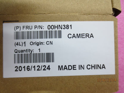 Lenovo Camera,720P,Front,MIC,WTB,Chy 00HN381