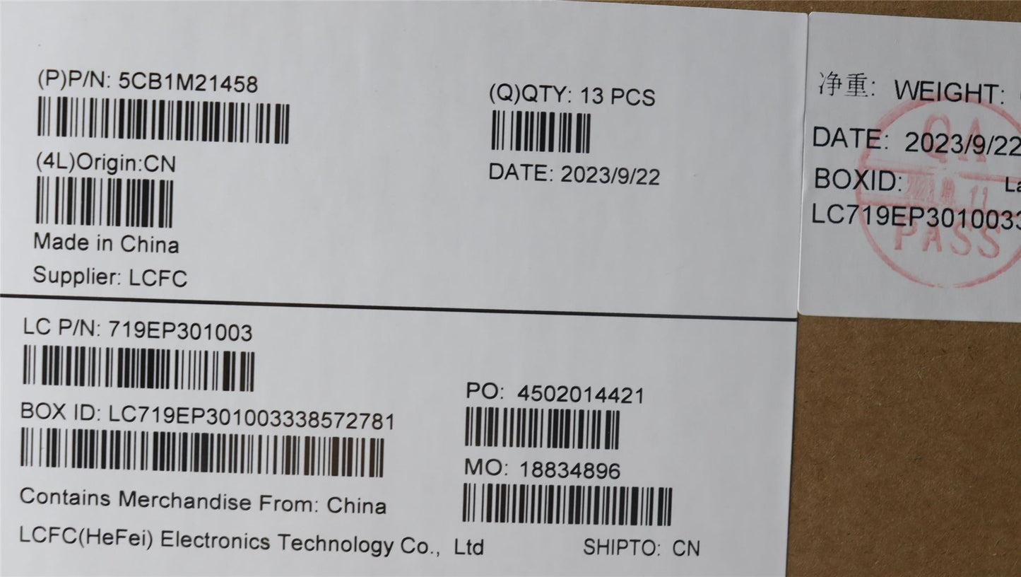Lenovo FRU KP6B5_D_COVER_SC_DUMMY_SUBASSY 5CB1M21458