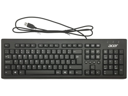 Acer EXTENSA ATC-100 ATC-603 EM2610 EM2710 USB Wired Keyboard UK DK.USB1B.0DZ