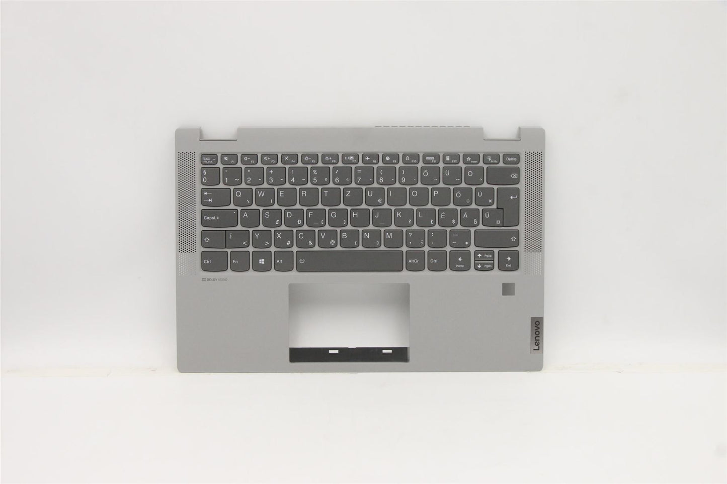 Lenovo Flex 5-14ALC05 Palmrest Touchpad Cover Keyboard Hungarian Grey 5CB1C19404