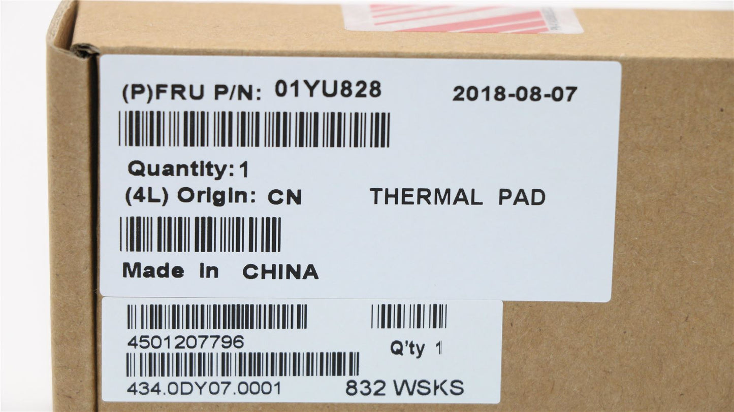 Lenovo ThinkPad X1 1st P1 1 Thermal Pad 01YU828