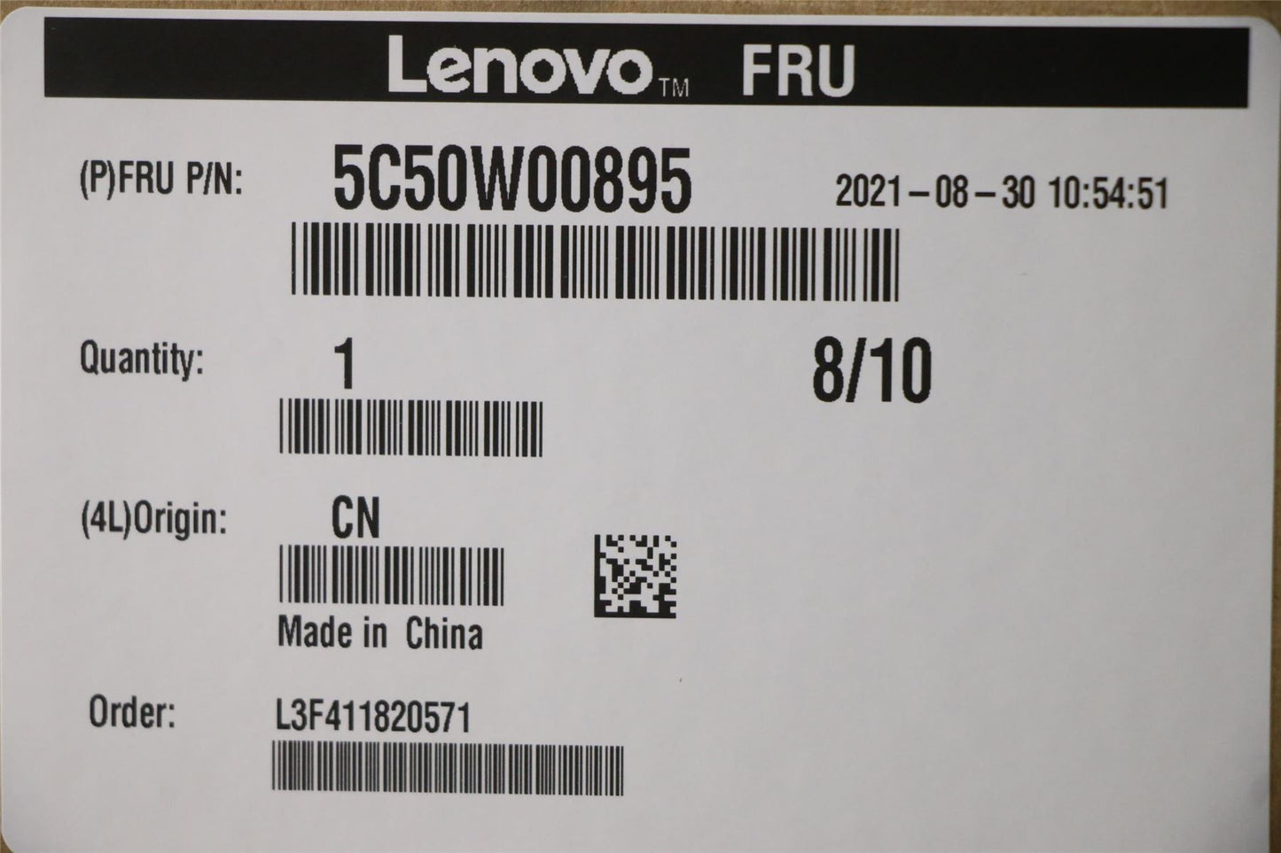 Lenovo ThinkStation M90q 3 P350 Tiny P360 Petite carte d'E/S arrière USB 5C50W00919