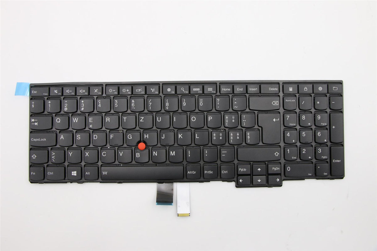 Lenovo ThinkPad P50s L540 T540p T550 T560 W540 W541 W550s Keyboard Swiss 04Y2414