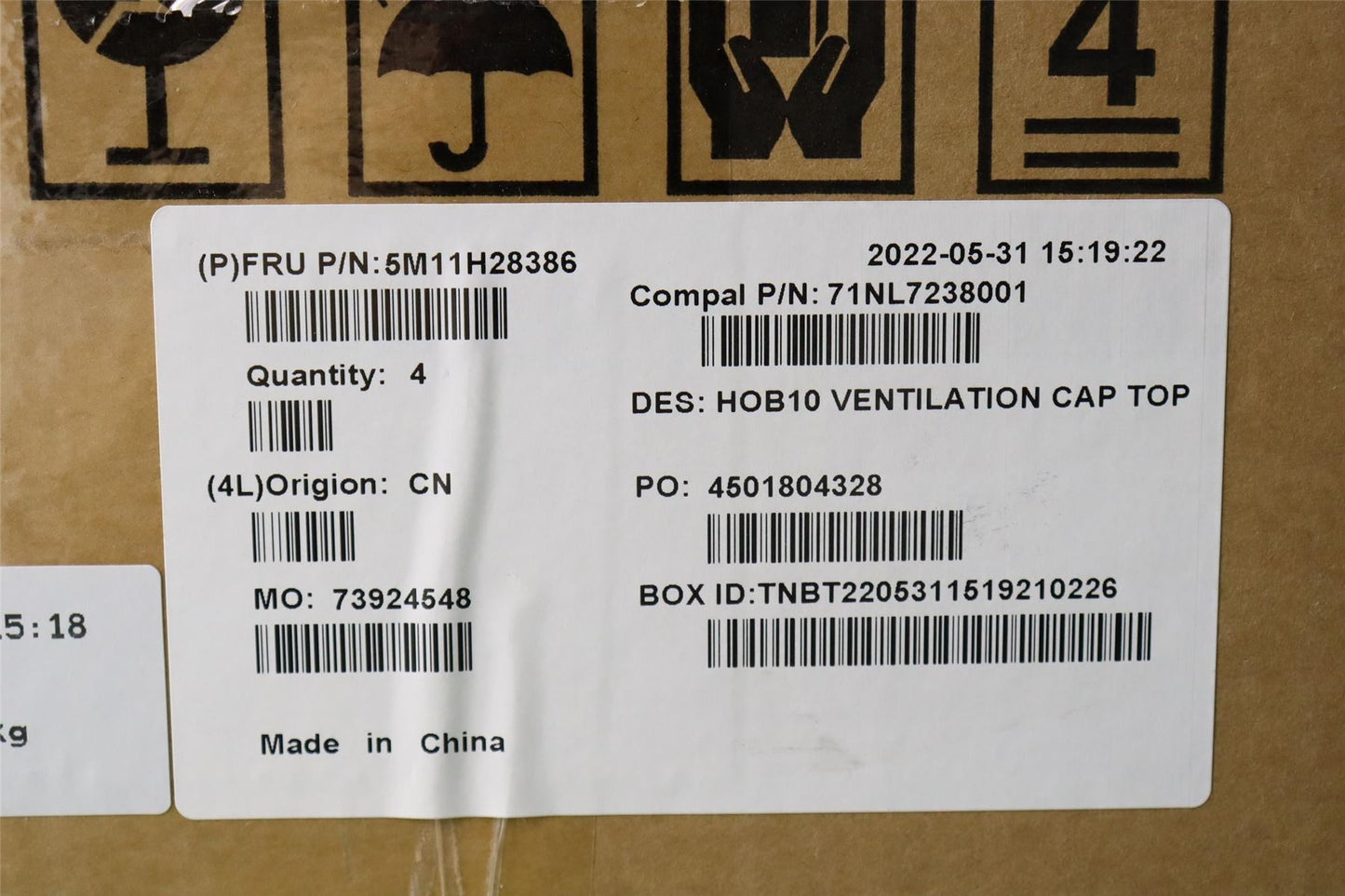 Lenovo MECH_ASM FRU,MECH_ASM,Vt cap T,A5-24IAP 5M11H28386