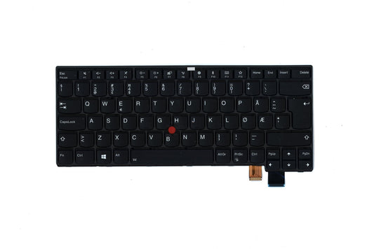 Lenovo ThinkPad T470s 13 2 Keyboard Nordic Black Backlit 01EN702