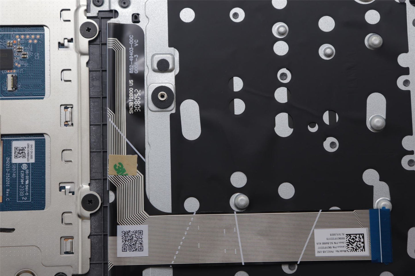 Lenovo Upper Case ASM_ENG W21MS AG BL H 5CB1P00939