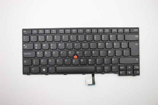 Genuine Lenovo ThinkPad E470 Keyboard Icelandic Black 01AX016 01AX056 01AX096