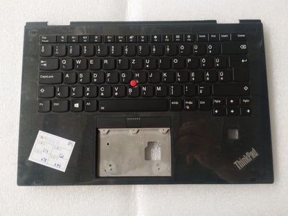 Lenovo Yoga X1 2nd Gen Keyboard Palmrest Top Cover Hungarian Black 01HY816