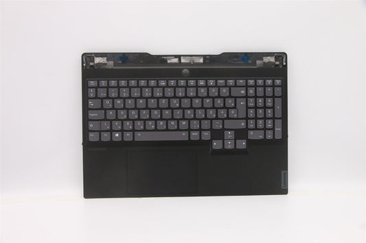 Lenovo S7 15ACH6 Palmrest Cover Touchpad Keyboard Hungarian Black 5CB1C93718