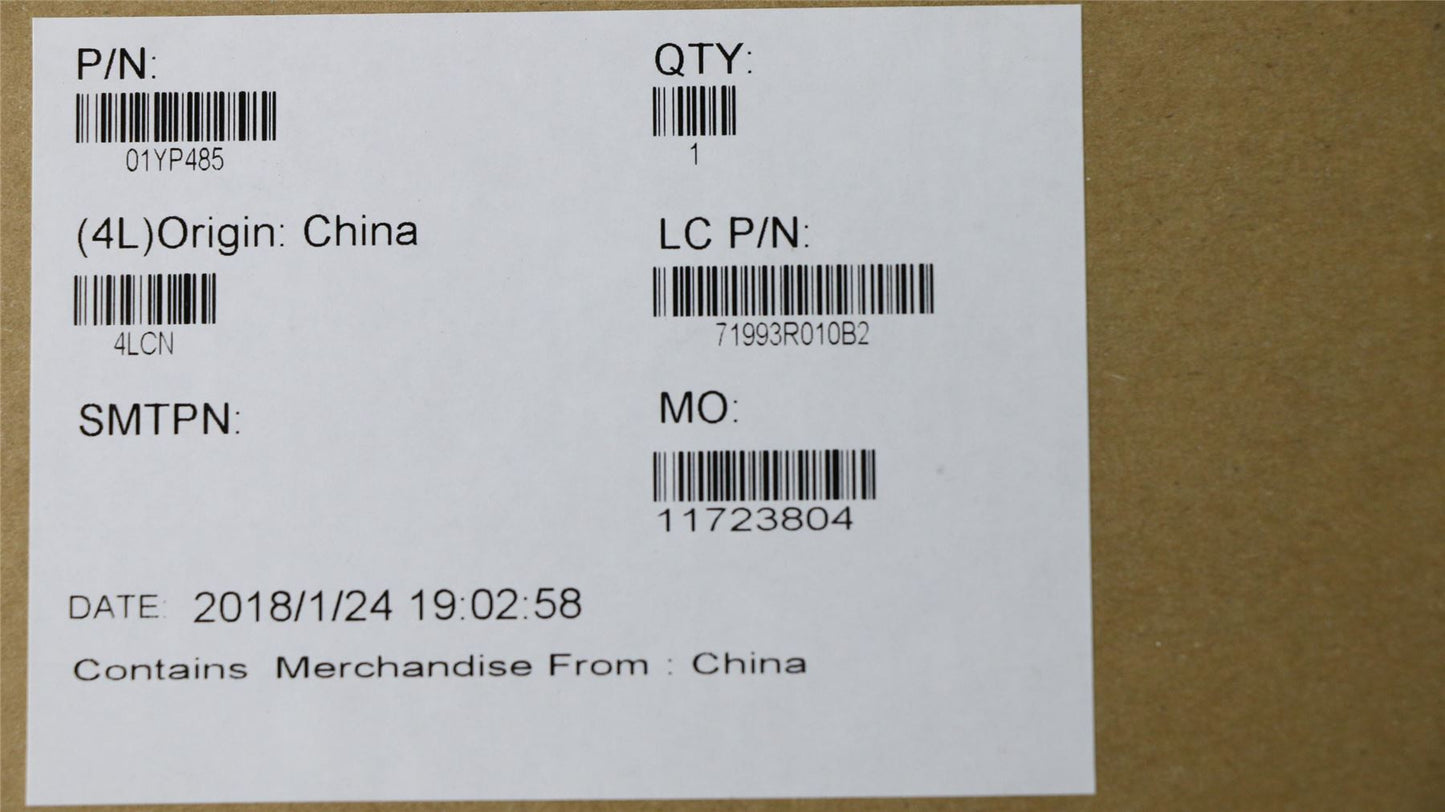 Lenovo ThinkPad T480s L480 L380 L390 L490 E480 E485 T490 E490 Keyboard 01YP485