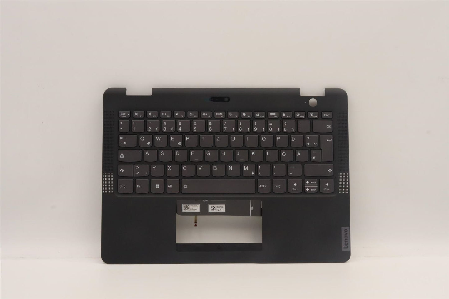 Lenovo 13w Gen 2 13w Keyboard Palmrest Top Cover German Black Backlit 5M11F25936