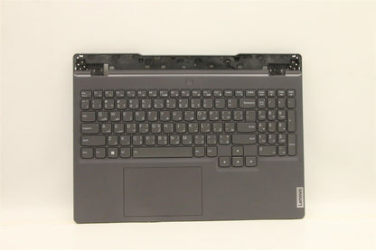Lenovo 5 15IAH7H Palmrest Cover Touchpad Keyboard Arabic Storm Grey 5CB1F39065