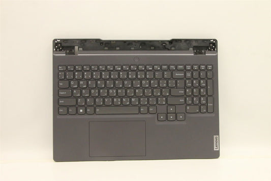 Lenovo 5 15IAH7H Palmrest Cover Touchpad Keyboard Arabic Storm Grey 5CB1F39065
