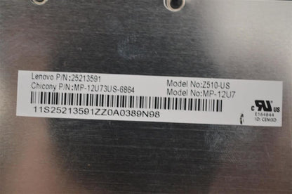 Lenovo T6E1-CCY-US-BlackKeySilverF-KBD US English Keyboard 25213591