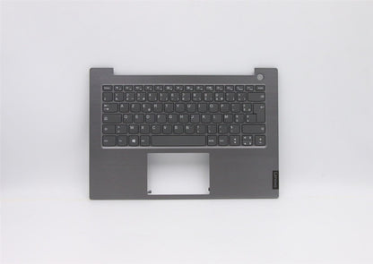 Lenovo ThinkBook 14-IIL Tastatur-Handballenauflage-Oberabdeckung Französisch Grau 5CB0W44444