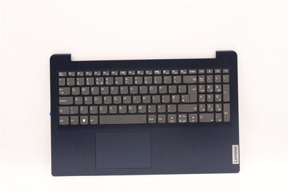 Lenovo IdeaPad 3 15IAU7 3 15ABA7 Keyboard Palmrest Top Cover UK Blue 5CB1H78232