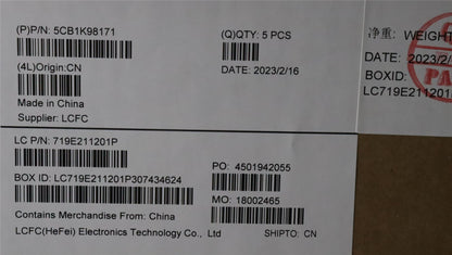 Lenovo IdeaPad 5 16ARP8 Palmrest Cover Touchpad Keyboard US 5CB1K98171