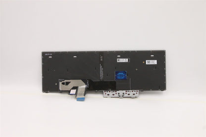 Lenovo ThinkPad T15g 2 P15 2 Keyboard Belgian Black Backlit 5N21B44334