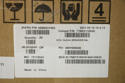 Lenovo IdeaPad 1 14ADA7 1 14AMN7 Speaker Speakers 5SB0S31962