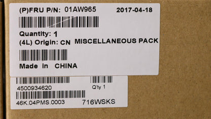 Lenovo Planar,Misc kit 01AW965
