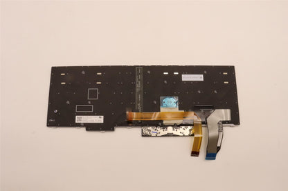 Lenovo ThinkPad T15 Gen 2 P15s Gen 2 Keyboard Portuguese Grey Backlit 5N21B08432