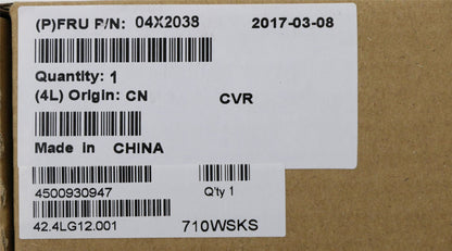 Lenovo 04X2038 MECHANICAL FRU Smart card door