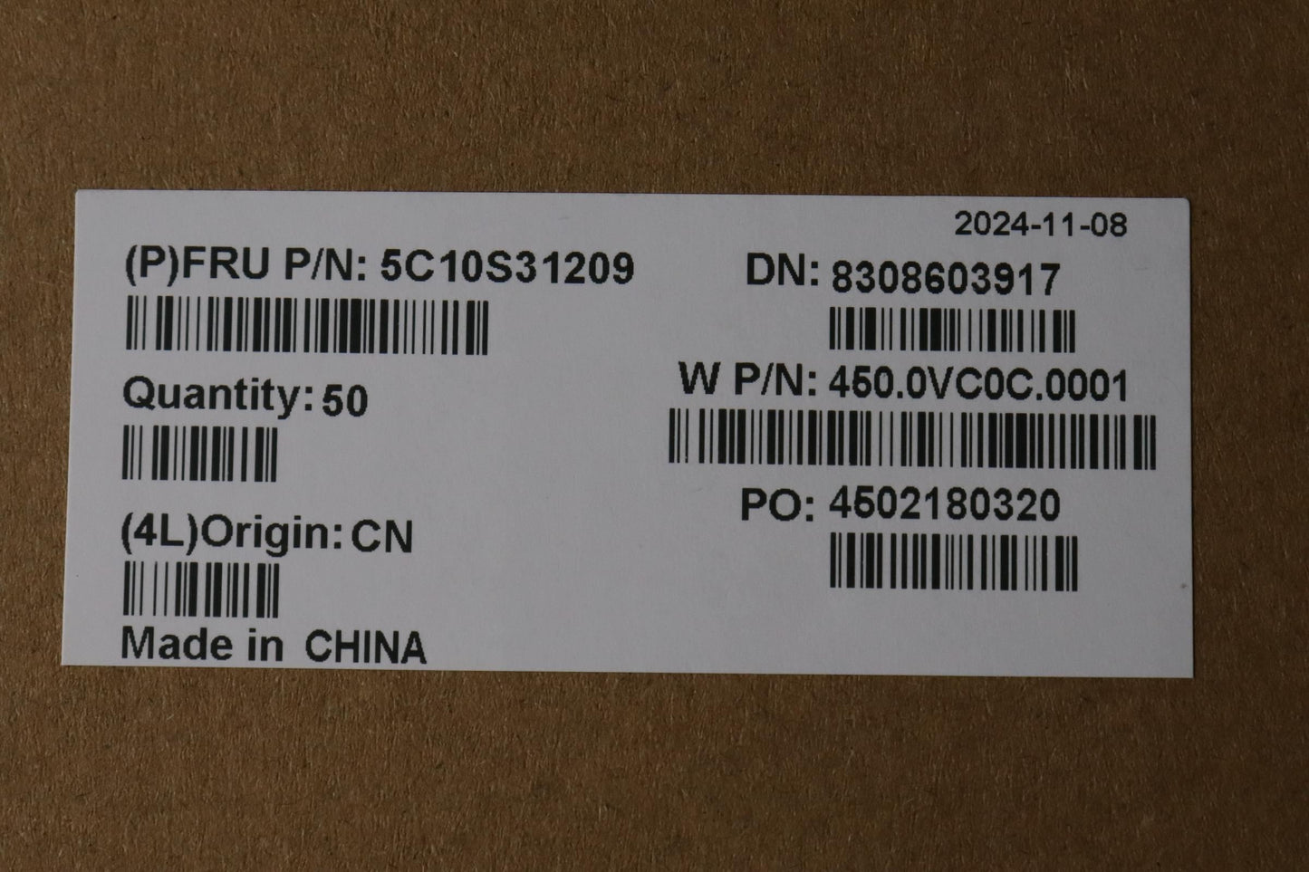 Lenovo W 83J3 Clickpad Touchpad Trackpad Cable 5C10S31209