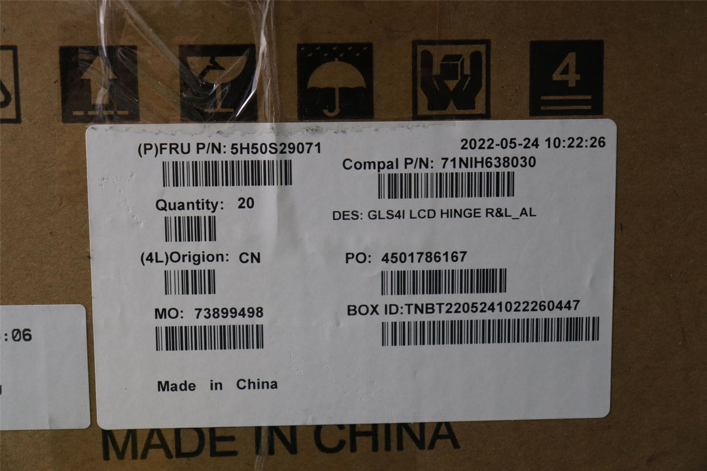 Lenovo HINGE Hinge C 82SD AL 5H50S29071