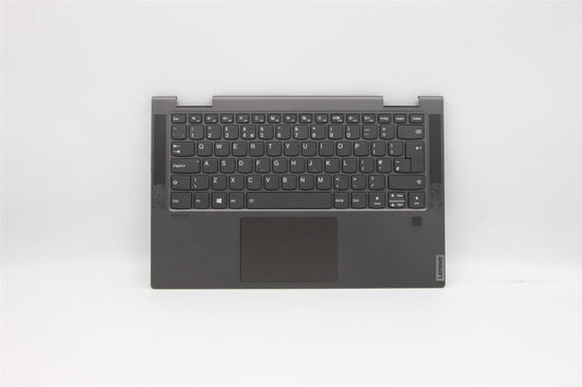 Lenovo Yoga C740-14IML Keyboard Palmrest Top Cover UK Grey 5CB0U43950
