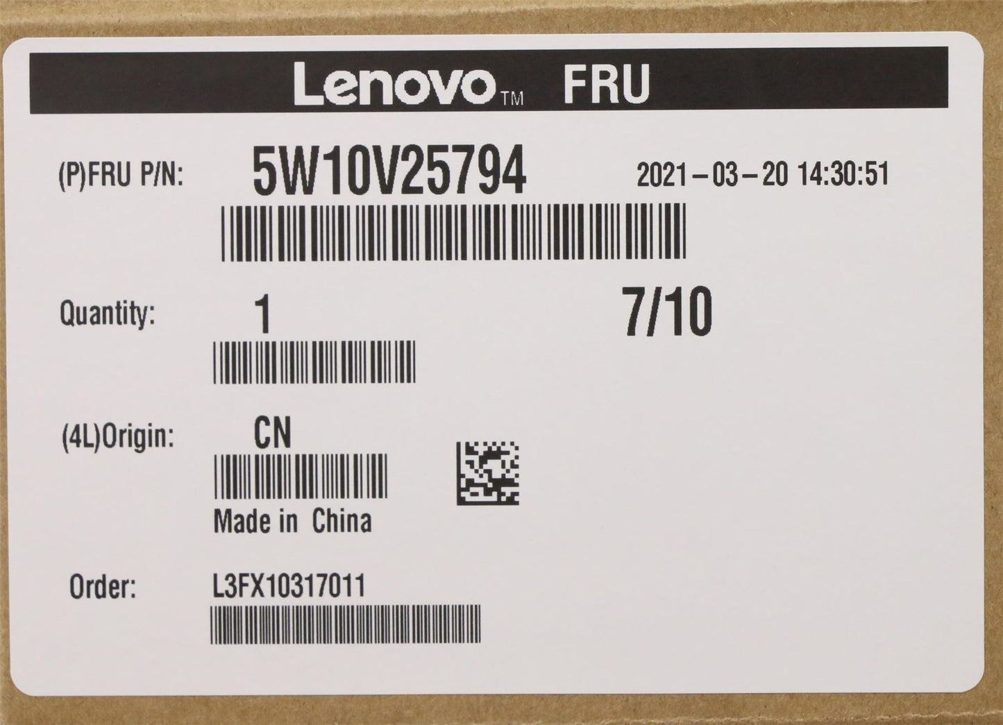 Lenovo 5W10V25794 Wireless,WAN,QTL,EM05 CAT4