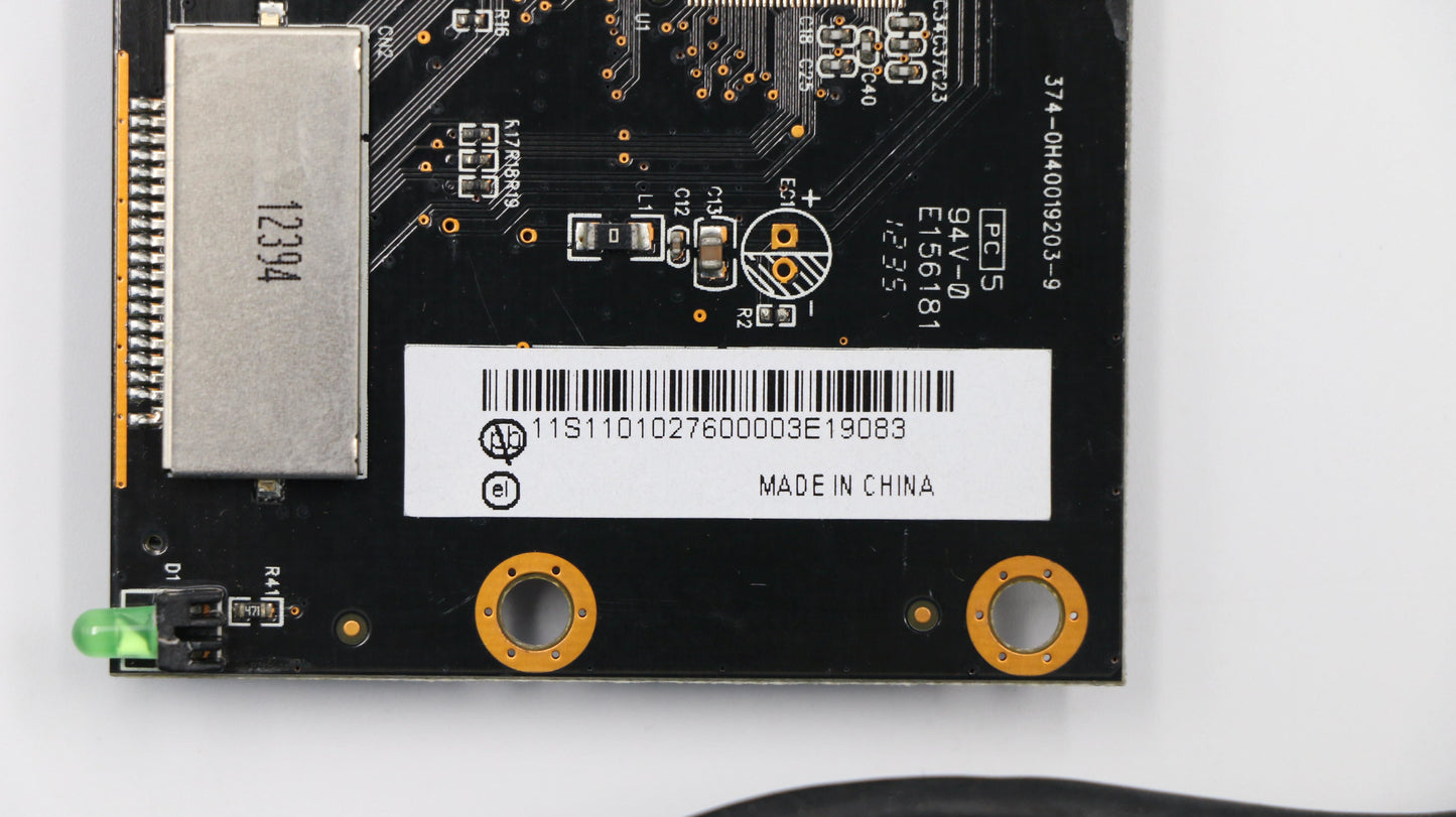 Lenovo Taisol GL826 long cable (R) Card Reader Board 11010276