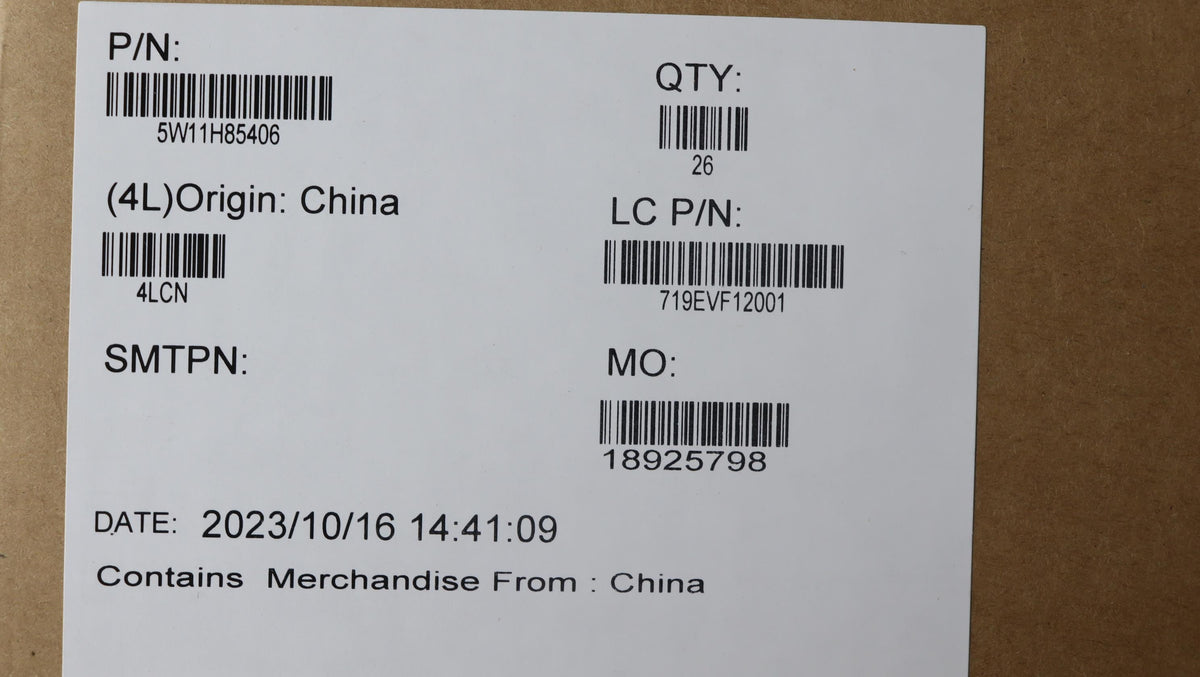 Lenovo WIRELESS Wireless,WLAN,FXN,MT7927 WiFi WLAN Foxconn Board 5W11H85406