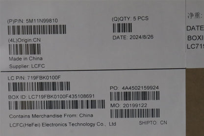 Lenovo MECH_ASM FRU KBD CCV BUL (PMX) UK BK 5M11N99811