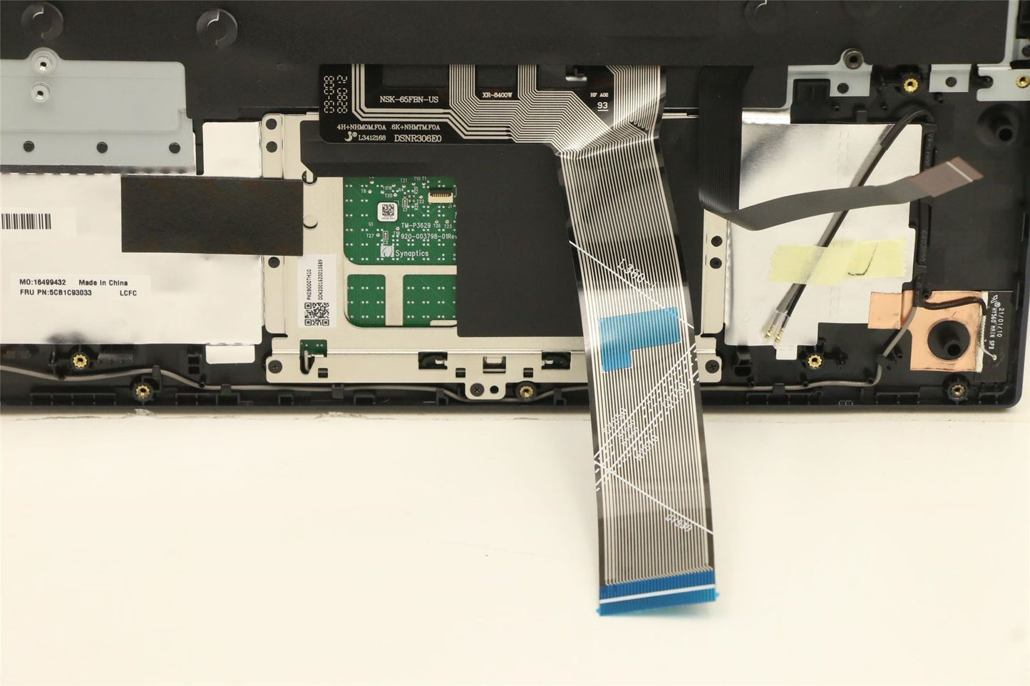 Lenovo UpperCaseASM_EUROENGL82JWBU_RGBW/F 5CB1C93033