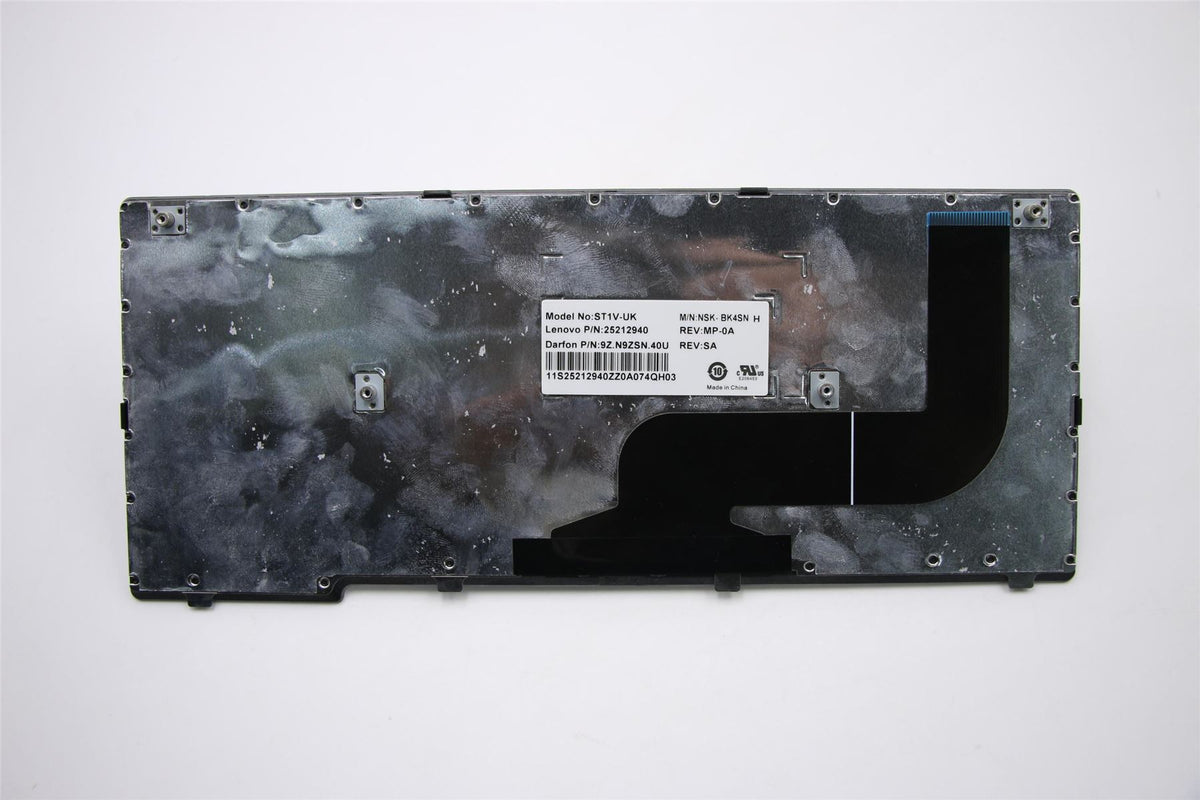 Lenovo ST1V-DF-UK-BlackKeyGreyF-KBD UK English Keyboard 25212940