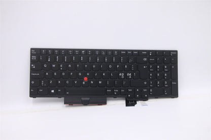 Lenovo ThinkPad T15g 2 P15 2 Keyboard Nordic Black Backlit 5N21B44362